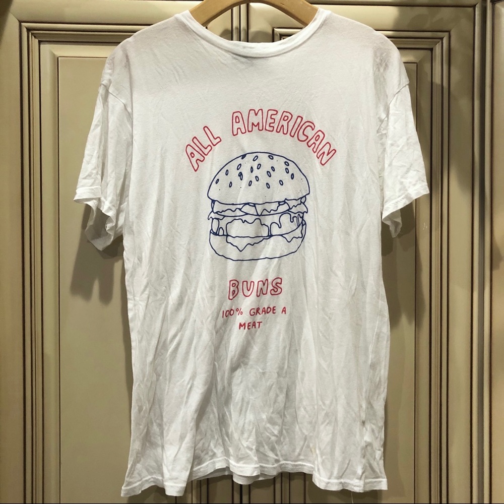 PacSun | LA Hearts White Graphic Tee - Picture 2 of 5